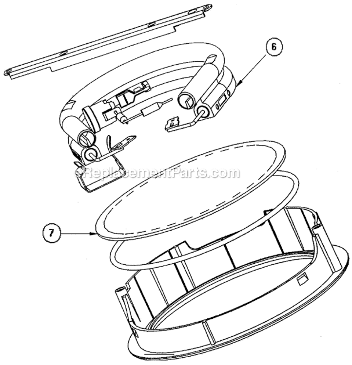 Page B Diagram and Parts List for UNX23  Mr Coffee Coffee Maker